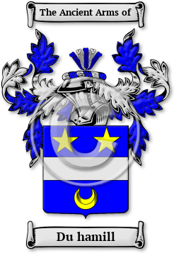 Du hamill Family Crest Download (JPG) Legacy Series - 600 DPI